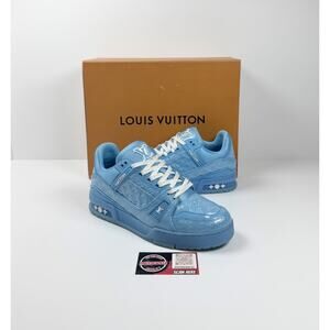 Size 7UK/8US - Louis Vuitton Blue Low Top Sneaker